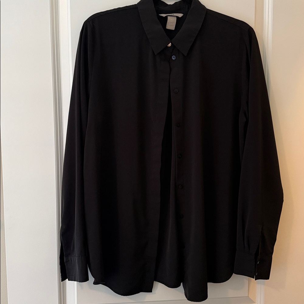 Black Button-Up Shirt